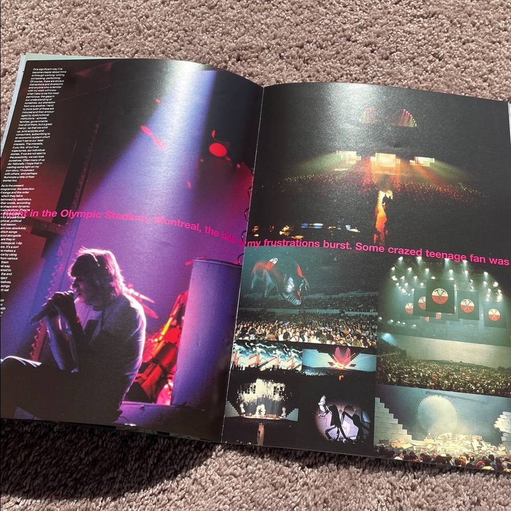 Roger Waters Concert Program Pink Floyd - Picture 4 of 6
